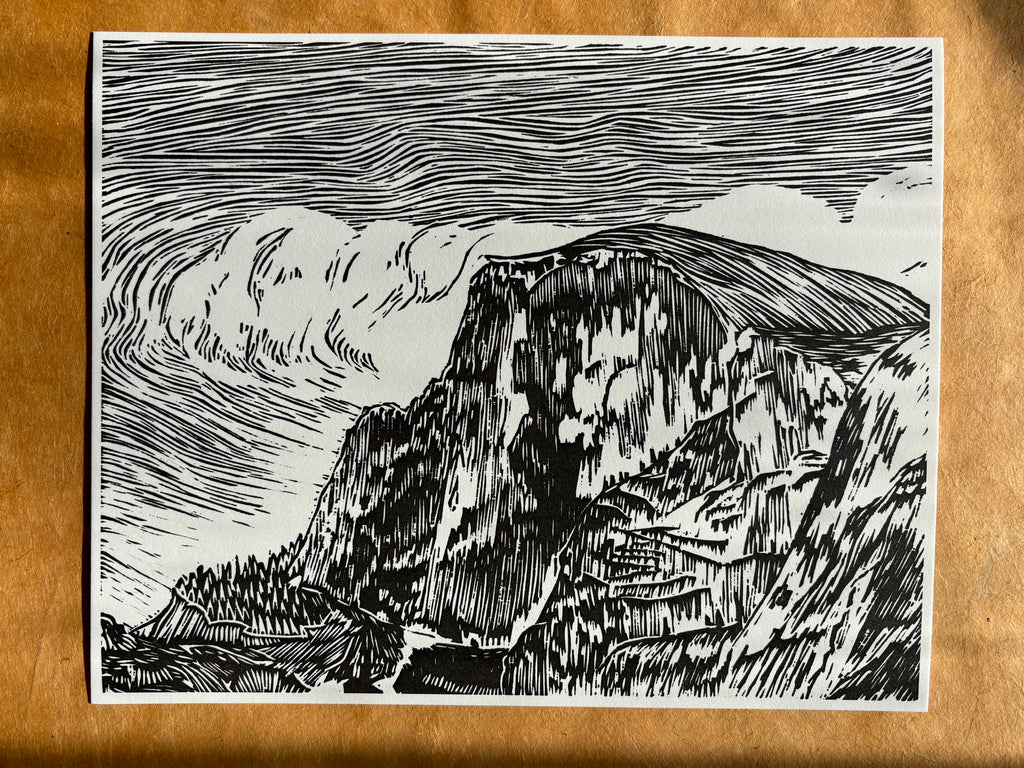 Half Dome Reproduction Print
