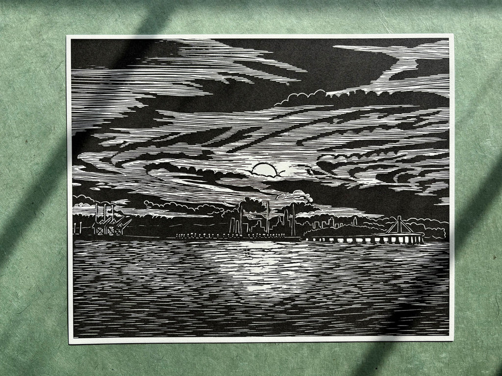 Midnight Over San Francisco Reproduction Print