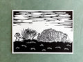 Sleepy Sheep Reproduction print