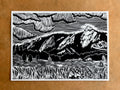 Flatirons Reproduction print